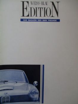 Edition Weiss Blau August 1993 Typhistorie E9,E3,BMW 324d E30,524TD E28,525td/s E34