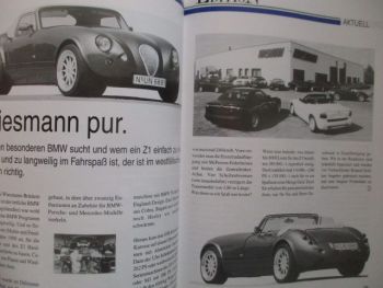 Edition Weiss Blau April 1994 Typhistorie 6er coupés von Paul Bracq,Wiesmann Roadster,