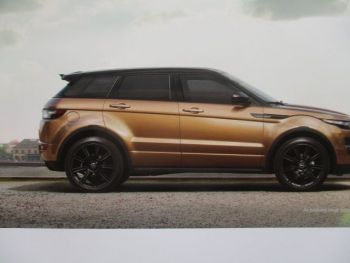 Range Rover Evoque +Black Dynamic +White+Blue Dynamic Flyer November 2013