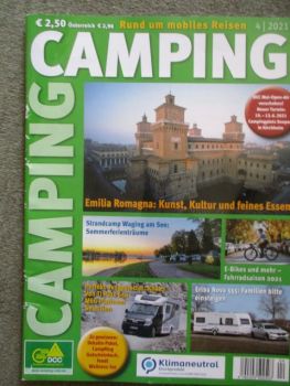 Camping 4/2021 Knaus Van TI Plus 650 MEG Platinium Selection,Eriba Nova 555,Hobby Optima Ontour A65KM,Laika Ecovip