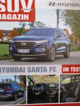 Off Road SUV Magazin 6/2019 Hyundai Santa Fe 2.2CRDi vs. Seat Tarraco 2.0TDI vs. Ford Edge 2.0 Ecoblue