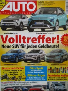Auto Straßenverkehr 10/2021 Hyundai i30 1.5T-GDI vs. Mégane TCe 140 vs. Seat Leon 1.5eTSI und Corolla 2.0 Hybrid,