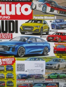 Auto Zeitung 25/2021 BMW M240i xDrive und Golf8 R,Toyota GR86, Mercedes EQB,C-Klasse Allterrain,911Carrera GTS (992),