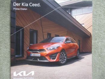 Kia Ceed Sportwagon Preise/Daten 1.0T-GDI 74kw 88kw 117,5kw 1.6T-GDI 150kw +Mild Diesel Hybrid 100kw 8/2022