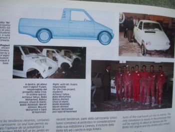 Auto & Design Espace Sbarro concept cars +Alfa Romeo mehrsprachiger Prospekt