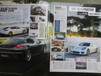 Porsche Panamera Modelle Pressestimmen Großformat Katalog 30x40cm