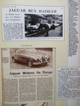 Classic and Sportscar Jaguar 1935-1990 Autocar & Motor Scrapbook