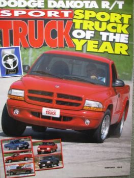 Sport Truck Dodge Dakota R/T February 1998 Sonderdruck