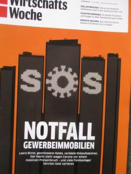 Wirtschaftswoche 44/2020 Notfall Gewerbeimmobilien,Elektromobilität Piech Automotive