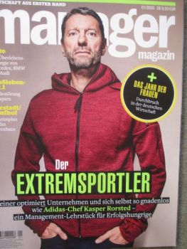 manager magazin 1/2020 Der Extremasportler,Ferrari F8,