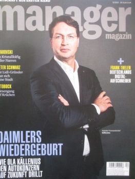 manager magazin 12/2021 Daimlers Wiedergeburt