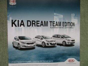 Kia Dream Team Edition picanto+rio +ceed +Venga+Soul+Carens +Sportage+Preise Januar 2015