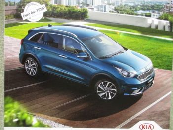 Kia Niro Hybrid/Plug-in Hybrid Katalog Modelljahr 2019 Euro 6d TEMP