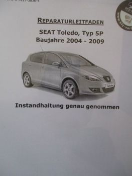 KFZ Verlag Reparaturleitfaden Seat Toledo Typ5P Baujahre 2004-2009 Instandhaltung