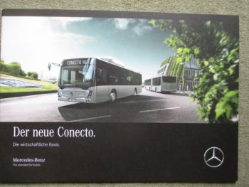 Mercedes Benz Conecto NGT Linienbus OM936 OM470 Katalog August 2016