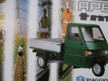 Piaggio Professional Ape Katalog Österreich März 1997