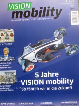 vision mobility 5/2022 Mercedes Benz EQS 580 4Matic,Mégane E-Tech Electric EV60,Honda Civic e:HEV,Toyota bZ4X