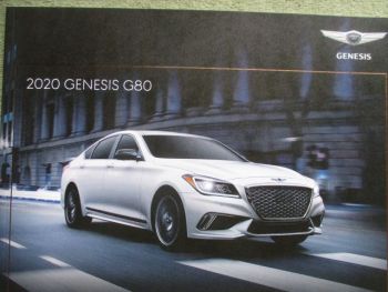 2020 Genesis G80 3.8 5.0 Ultimate +3.3T Sport USA Katalog