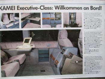 Kamei Executive Class Chrysler Voyager Prospektblatt 1988