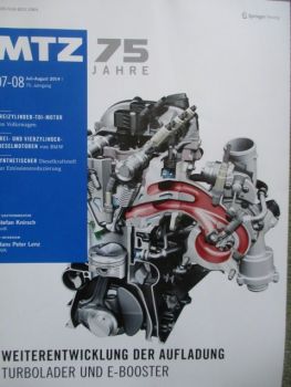 Motorentechnische Zeitschrift 7+8/2014 Weiterentwicklung der Aufladung mit Turbolader und E-Booster
