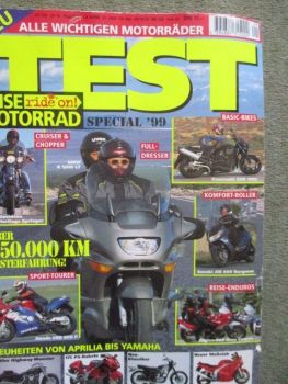 Reise Motorrad Test Special 1999 Cruiser & Chopper, Sport-Toure, Aprilia bis  Yamaha