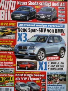 Auto Bild 22/2008 Corvette Z06 vs. Lamborghini Gallardo LP560-4,Toyota Prius Plug-in,Audi A4 Autogas,Peugeot 406 Coupe