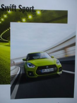 Suzuki Swift Sport Katalog 2019+Preisliste