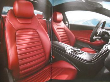 Mercedes Benz C-Class Coupé BR206 300 +C43 AMG +C63 +S Katalog USA Englisch 2017