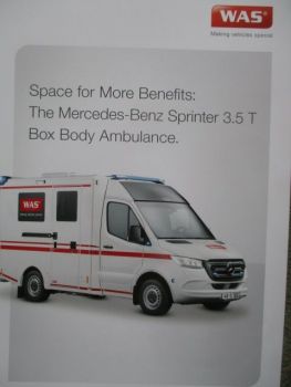 WAS 500 KTW 3.5T auf Mercedes Benz Sprinter 314CDI Katalog April 2021