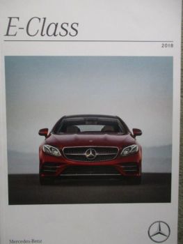 Mercedes Benz E-Class 2018 BR213+Coupe +Cabrio +Wageon E300 E400 AMG E43 E63S USA Englisch