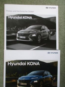 Hyundai Kona Katalog März 2022 +N Line +Prime +passende Preisliste NEU
