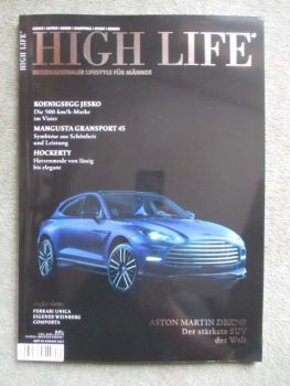 High Life Sommer 2022 Aston Martin DBX707,Koenigsegg Jesko,Mangusta Gransport 45,Ferrari Unica,