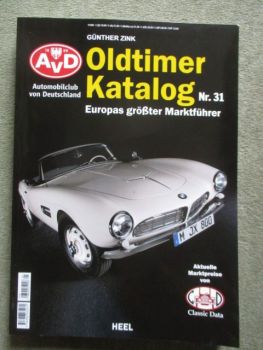 Heel Günther Zink Oldtimer Katalog Nr.31 2017 Marcos Maserati BMW Mercedes Benz Audi Lincoln Lamborghini Pontiac