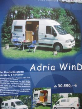 Adira Win D Prospektblatt +Preise Fiat 15Q JTD 18Q JTD Juli 2003