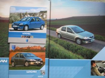 Dacia Logan Pressemappe September 2005 +2 CD