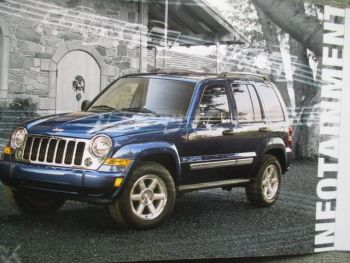 Jeep Cherokee Infotainment Navigation RB3 Prospekt Flyer Infinity