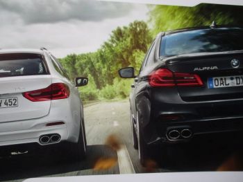 BMW Alpina D5 S Limousine Allrad G30 +Touring G31 Katalog +Preisliste März 2019