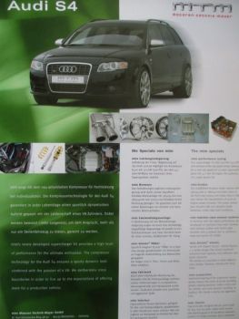 mtm Audi S4 Avant Prospektblatt Tuning