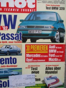 mot 26/1991 VW Golf III 1.9 Kat Turbodieseel,BMw 320i E36,Alpine A610 turbo,Hyundai Poni GS 1.5i,S-Coupe LS,