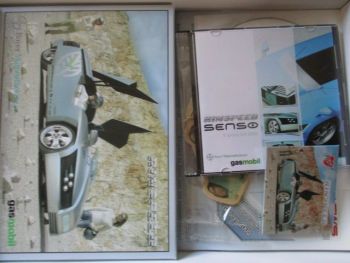 rinspeed gasmobil Bayer MaterialScience Pressemappe Genf 2005+Maverick +Astra H Caravan+Senso e-press Kit