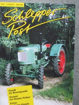 Schlepper Post 5/1996 Dorset Steam Fair,Dreschmaschine