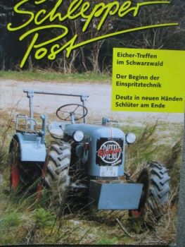 Schlepper Post 4/1995 Schneepflug fü den Hanomag WD,