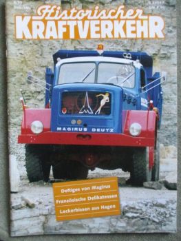 Historischer Kraftverkehr 6/1995 Faun ZR,Magirus 210 D 26AK,
