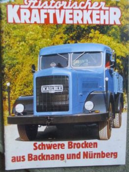 Historischer Kraftverkehr 6/1994 Keaeble K612Z,Mercedes L334,Hanomag SS55,
