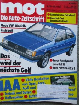 mot 18/1981 BMW 5er Reihe E28 im Spiegel der Presse,Ford Granada, Ascona C, Audi 80 C/CD+Coupé,Mazda 323 Stufenheck