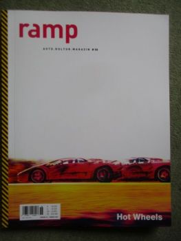 ramp Auto Kultur Magazin Hot Wheels nr.58 Sommer 2022 458 Italia GT2,991 RSR,996 RSR,Ferrari 333 SP,