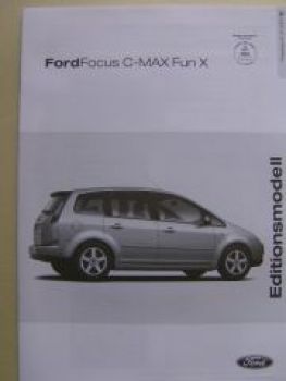 Ford Focus C-Max Fun X Januar 2007 NEU