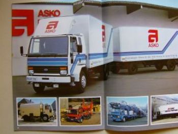 Ford Cargo Prospekt Januar 1985 bis 38t zul.Gesamtgewicht