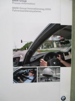 BMW Innovationstag 2006 Fahrassistenzsysteme Textheft