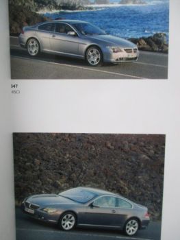 BMW 6er Reihe E63 coupé +X3 E83 Pressebox